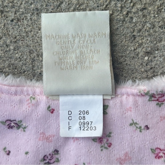 Classic Pooh Disney Newborn Baby Girl Pink Fleece Cardigan Sweater Jacket - Picture 9 of 10